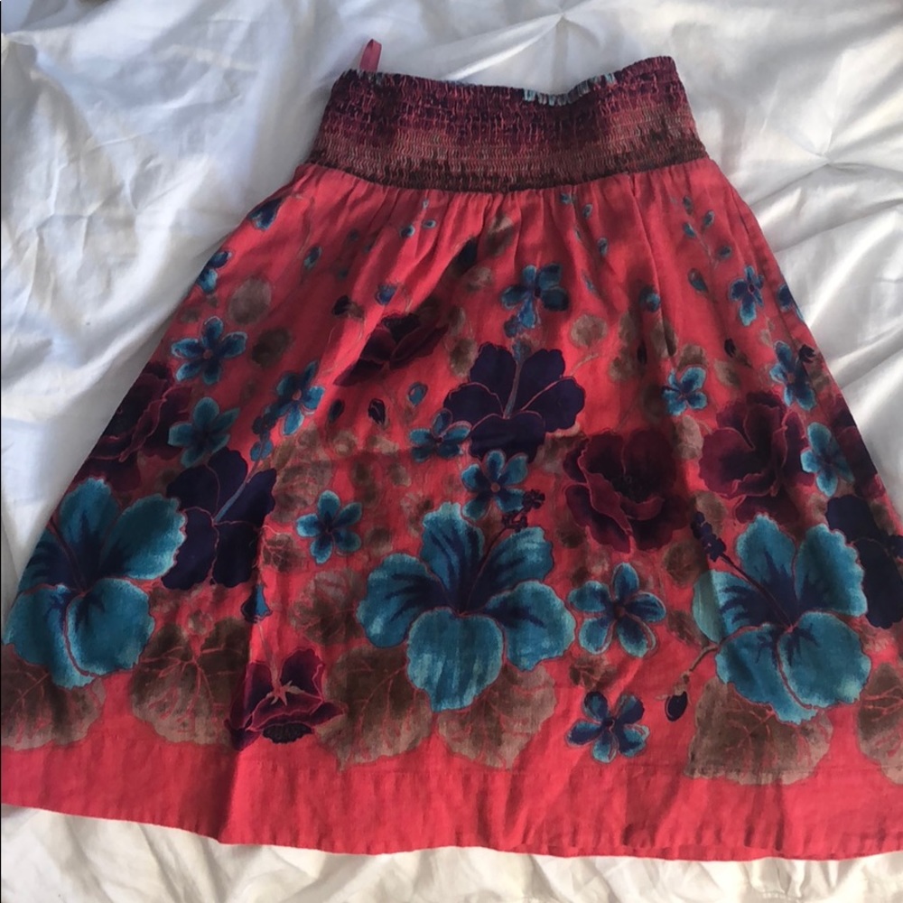 Free people floral skirt